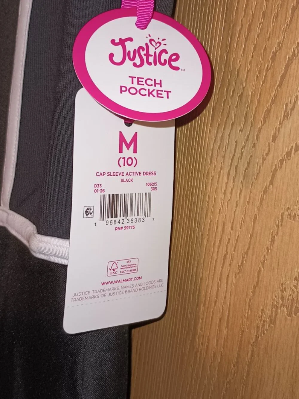 NEW Justice Girl's Cap Sleeve Active Dress